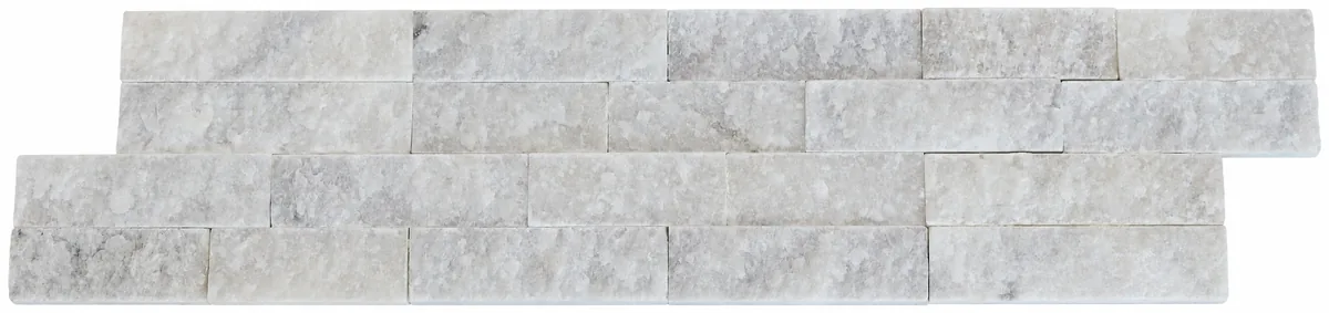 Muğla White Split face ledger panel 6 × 24, One panel