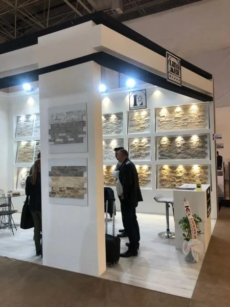 Lidamer Stone stand at Marble İzmir natural stone fair (2)