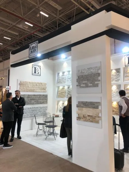 Lidamer Stone stand at Marble İzmir natural stone fair (3)
