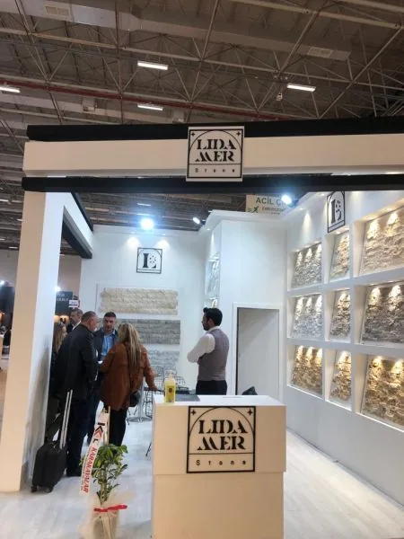 Lidamer Stone stand at Marble İzmir natural stone fair (4)