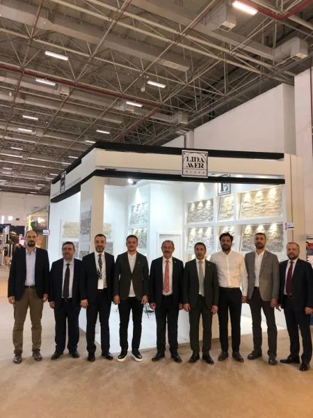 Lidamer Stone stand at Marble İzmir natural stone fair (5)