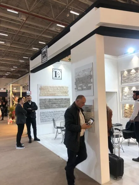 Lidamer Stone stand at Marble İzmir natural stone fair (7)