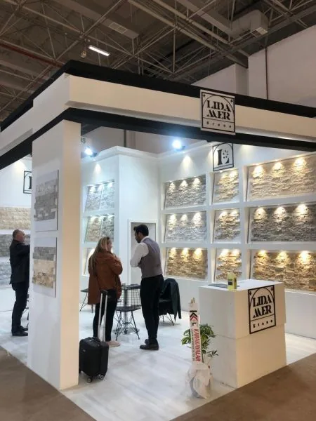 Lidamer Stone stand at Marble İzmir natural stone fair (8)
