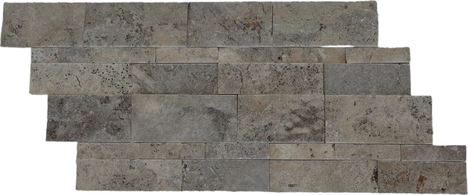 Silver Split-Face-Verblenderpaneel 6 × 12