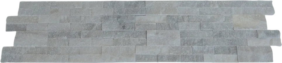 Glacier White Split face ledger panel 6 × 24