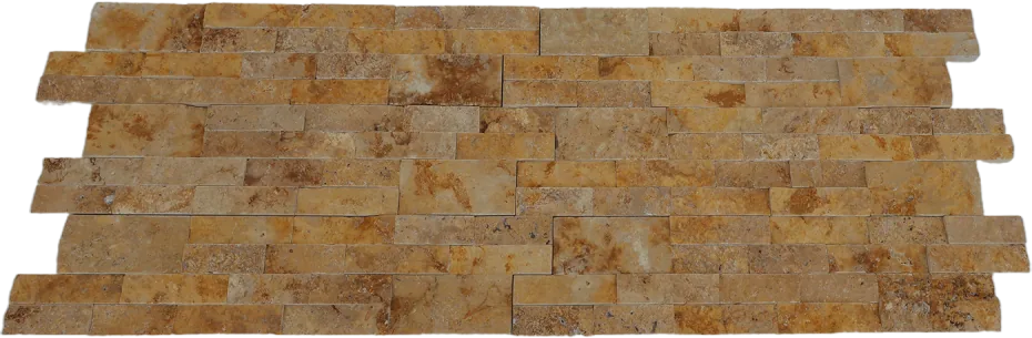Gold Split face ledger panel 6 × 24