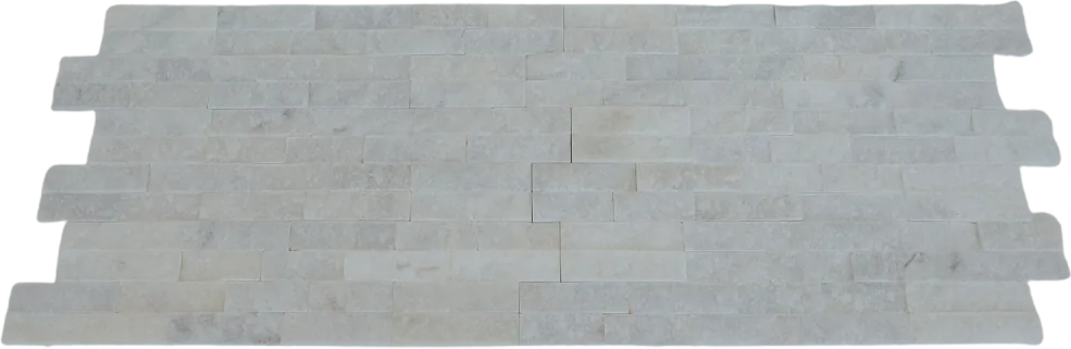 White Pearl Split face ledger panel 6 × 24